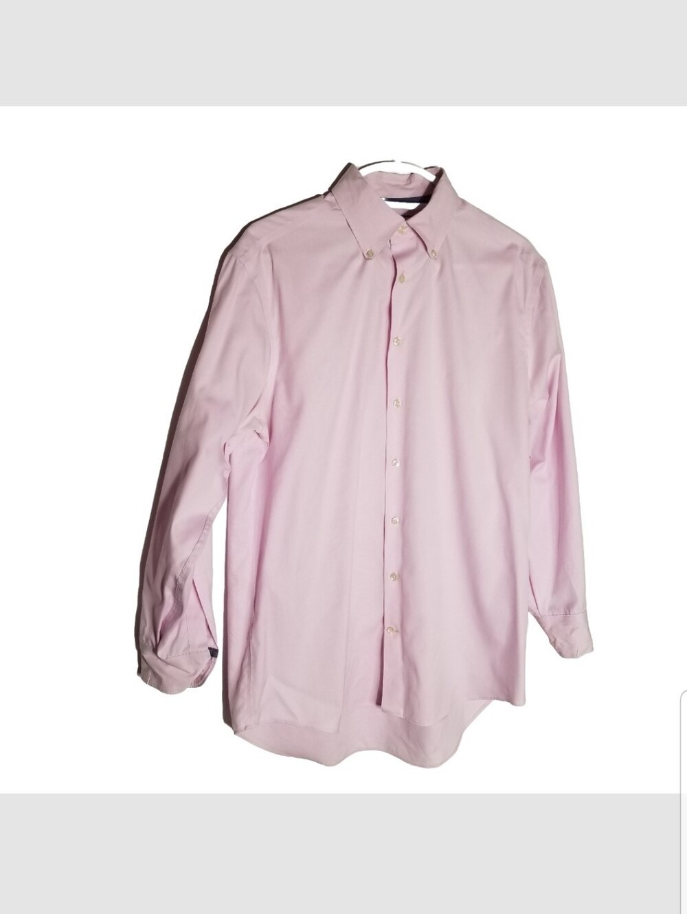 Charles Tyrwhitt Dress Shirt Men's 16X33 Pink Classic Fit Non-Iron 100% Cotton